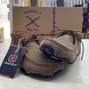 Women’s Driving Mocs, Bomber, 6.5, brown, and brand new!!